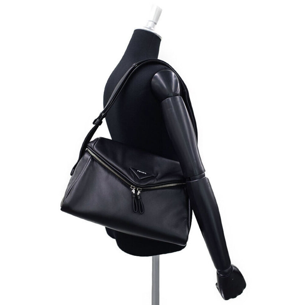 Prada Nappa Bag Padded Shoulder Signeau Leather - Picture 9 of 9